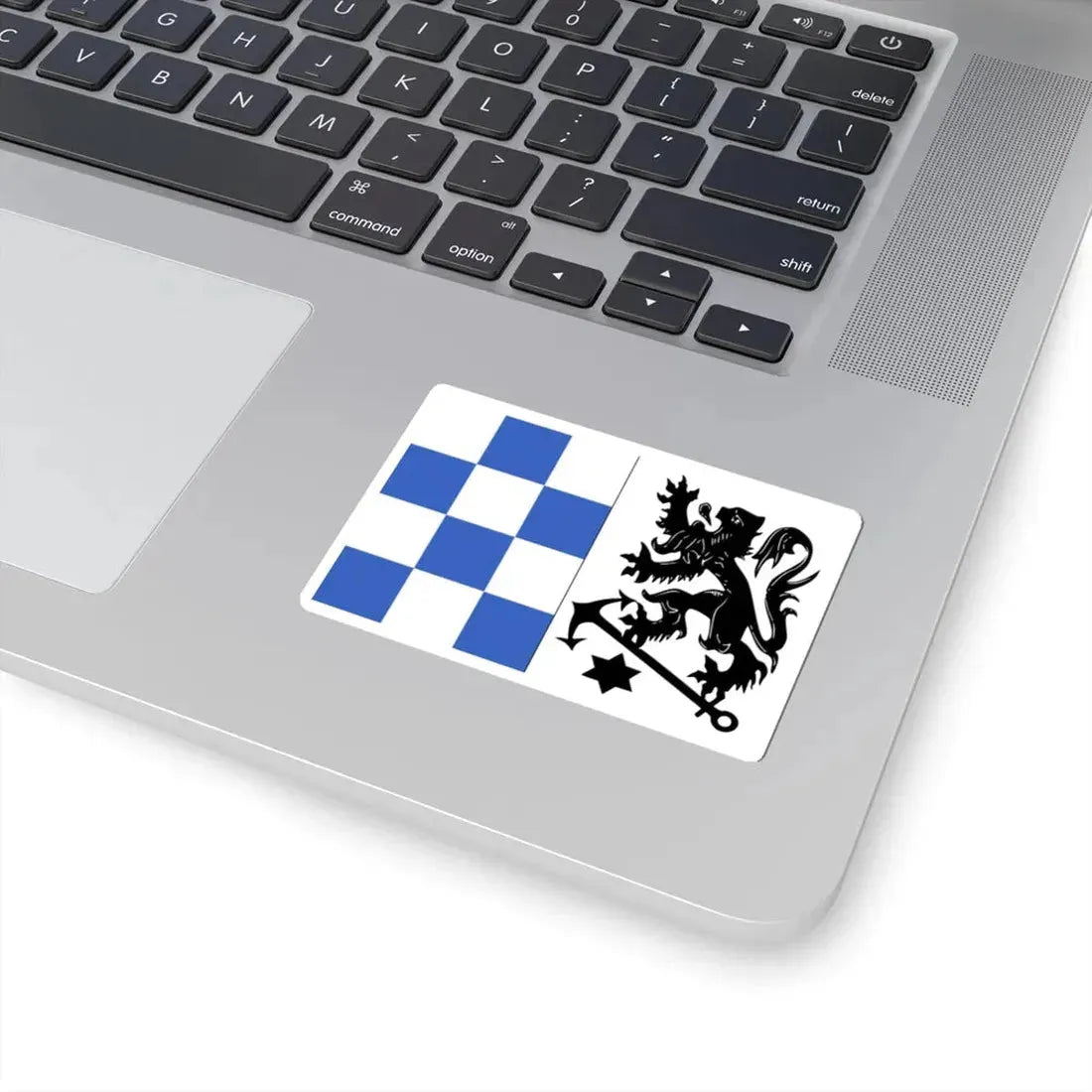 Middelkerke vlag (Belgium) STICKER Vinyl Kiss-Cut Decal - The Sticker Space