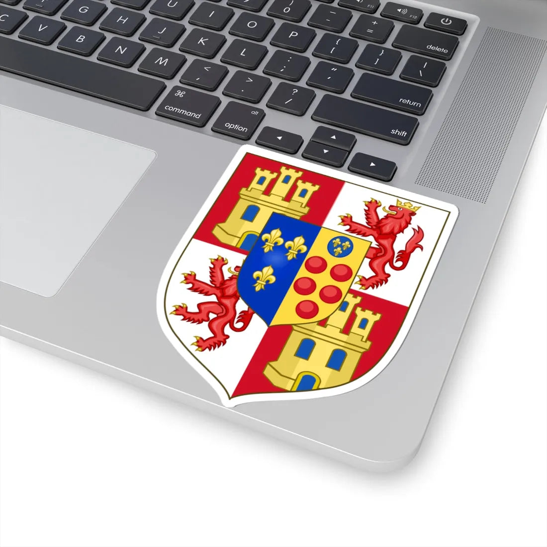 Middle Arms of Etruria (Italy) (Coat of Arms) STICKER Vinyl Kiss-Cut Decal - The Sticker Space