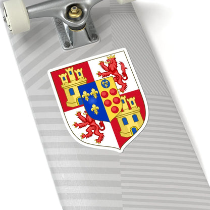 Middle Arms of Etruria (Italy) (Coat of Arms) STICKER Vinyl Kiss-Cut Decal - The Sticker Space