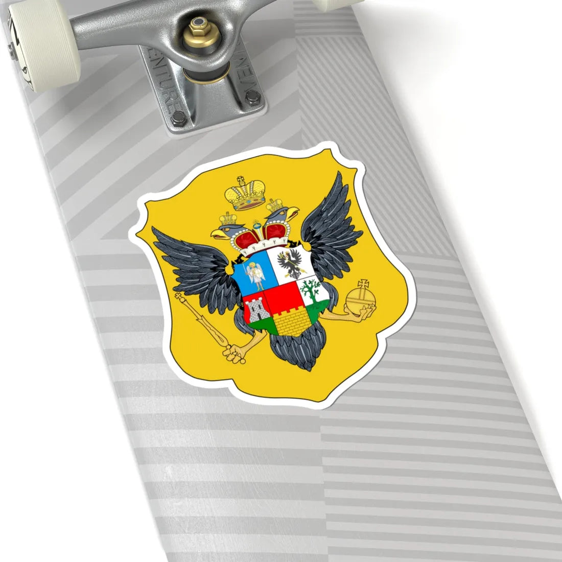 Middle CoA of 2nd Malorosian collegium (Russia) (Coat of Arms) STICKER Vinyl Kiss-Cut Decal - The Sticker Space