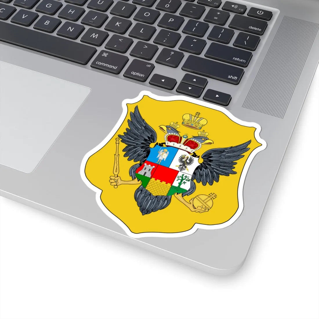 Middle CoA of 2nd Malorosian collegium (Russia) (Coat of Arms) STICKER Vinyl Kiss-Cut Decal - The Sticker Space