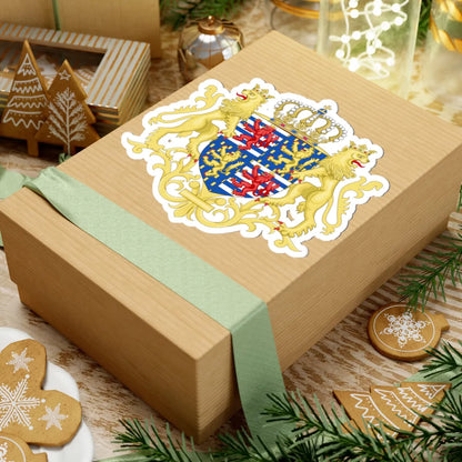 Middle coat of arms of the Grand Duke of Luxembourg 2000 (Luxembourg) (Coat of Arms) STICKER Vinyl Kiss-Cut Decal - The Sticker Space