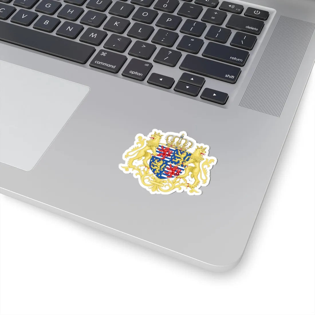Middle coat of arms of the Grand Duke of Luxembourg 2000 (Luxembourg) (Coat of Arms) STICKER Vinyl Kiss-Cut Decal - The Sticker Space