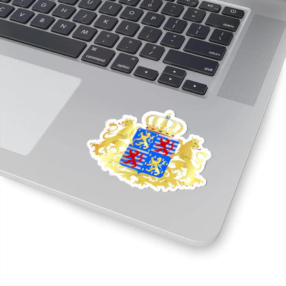 Middle coat of arms of the Grand Dukes of Luxembourg prior to 2000 (Luxembourg) (Coat of Arms) STICKER Vinyl Kiss-Cut Decal - The Sticker Space