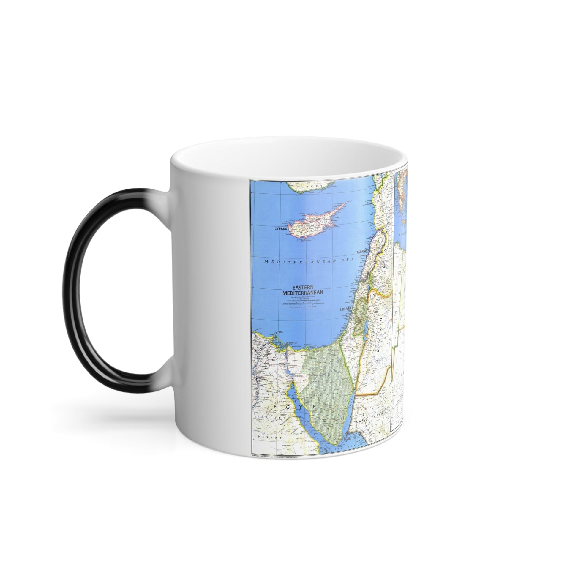 Middle East (1978) (Map) Color Changing Mug 11oz-11oz-The Sticker Space