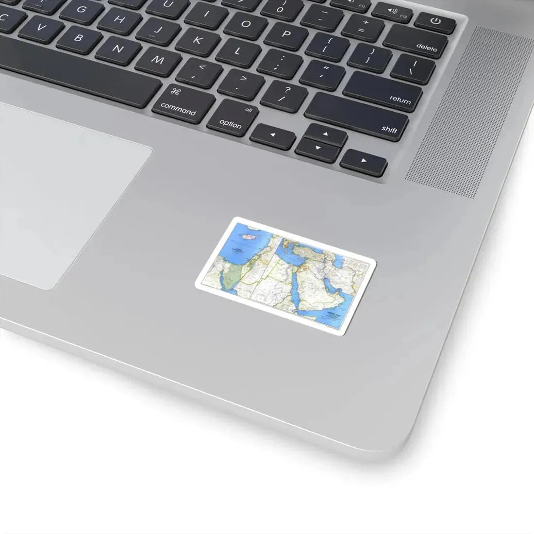 Middle East (1978) (Map) STICKER Vinyl Kiss-Cut Decal - The Sticker Space