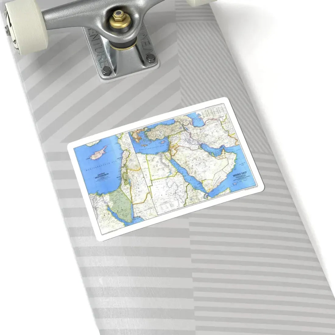 Middle East (1978) (Map) STICKER Vinyl Kiss-Cut Decal - The Sticker Space