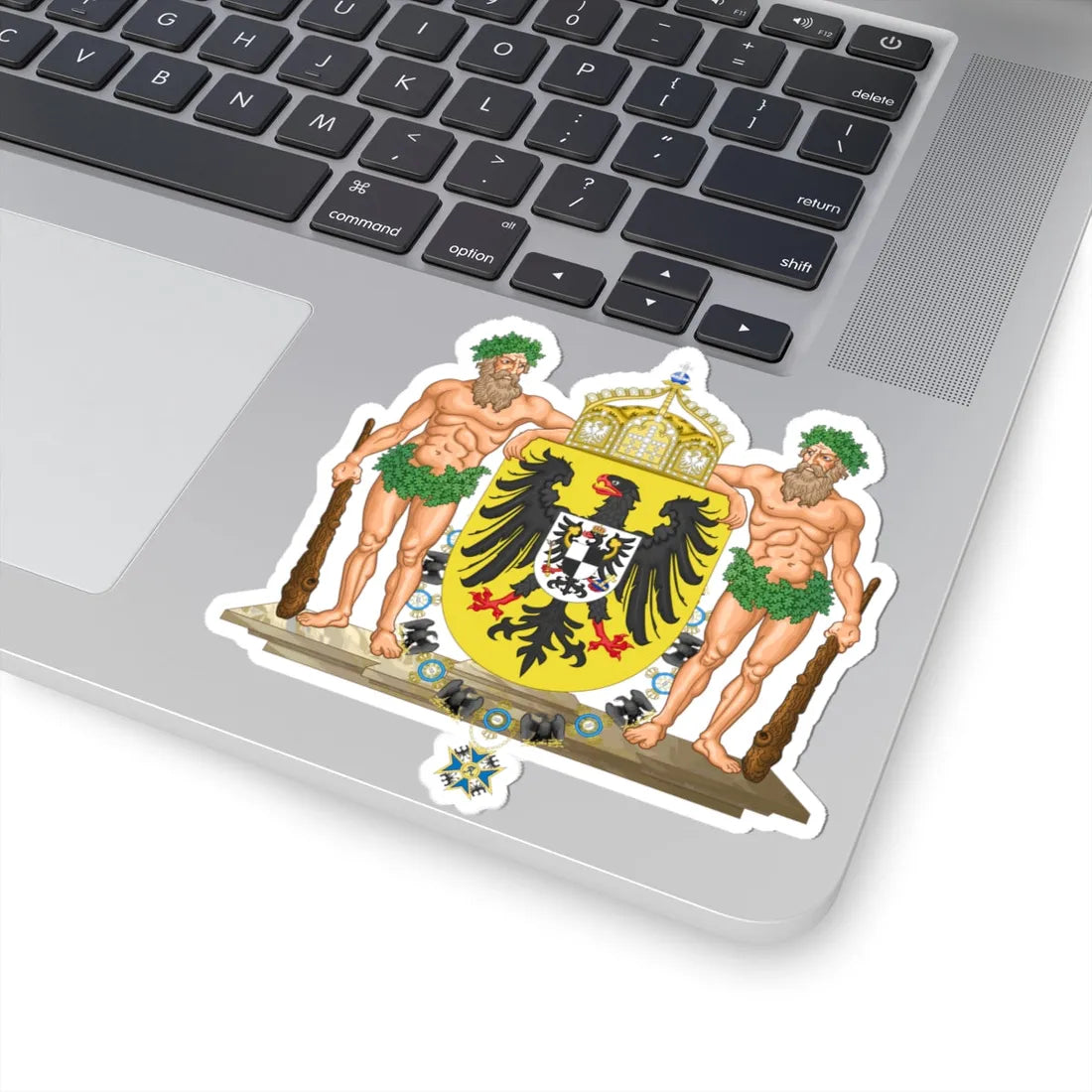 Middle imperial coat of arms of Germany (Germany) (Coat of Arms) STICKER Vinyl Kiss-Cut Decal - The Sticker Space