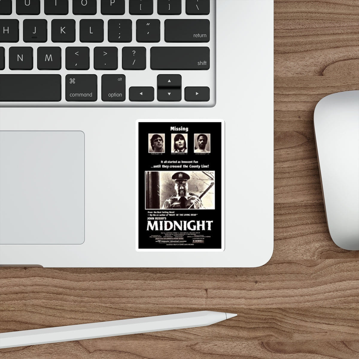 MIDNIGHT 1982 Movie Poster STICKER Vinyl Die-Cut Decal-The Sticker Space