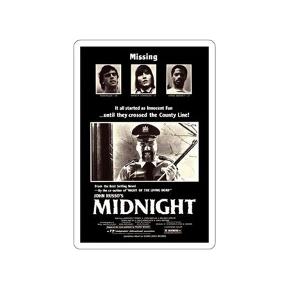 MIDNIGHT 1982 Movie Poster STICKER Vinyl Die-Cut Decal - The Sticker Space