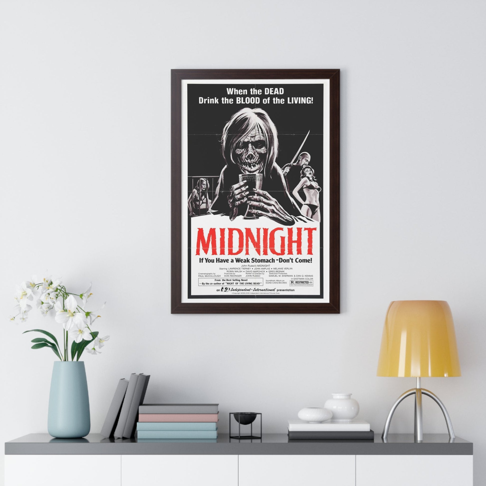 MIDNIGHT (2) 1982 - Framed Movie Poster-The Sticker Space