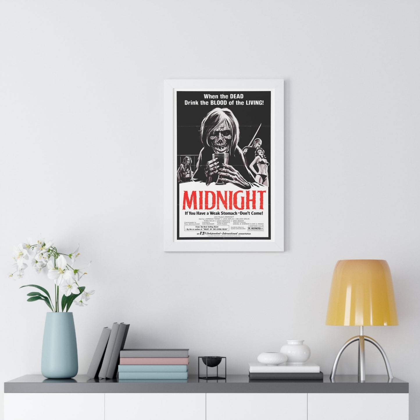 MIDNIGHT (2) 1982 - Framed Movie Poster-The Sticker Space