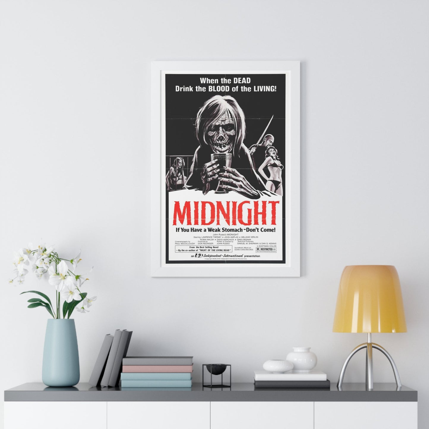 MIDNIGHT (2) 1982 - Framed Movie Poster-The Sticker Space