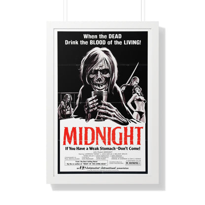 MIDNIGHT (2) 1982 - Framed Movie Poster-20" x 30"-The Sticker Space