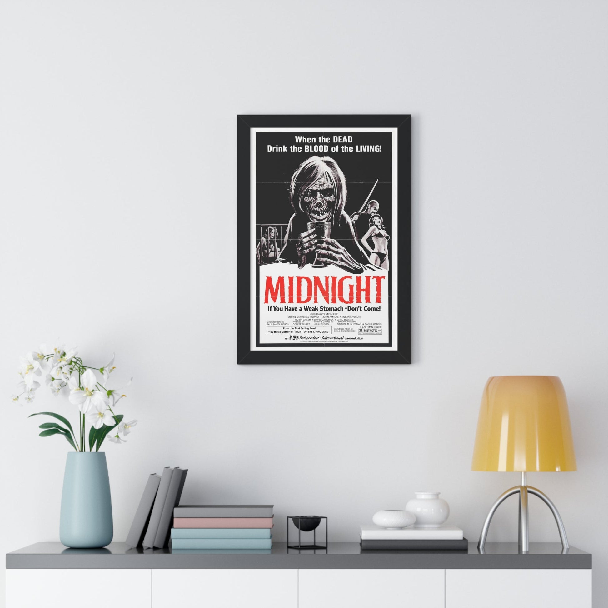 MIDNIGHT (2) 1982 - Framed Movie Poster-The Sticker Space