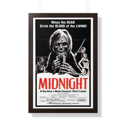 MIDNIGHT (2) 1982 - Framed Movie Poster - The Sticker Space
