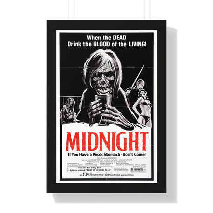 MIDNIGHT (2) 1982 - Framed Movie Poster - The Sticker Space