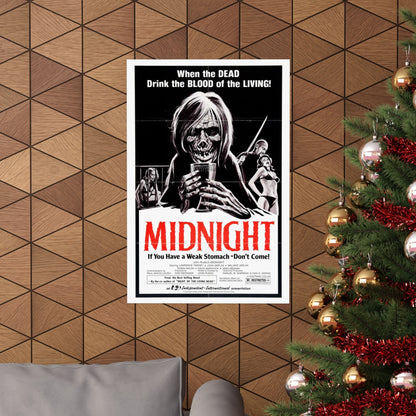 MIDNIGHT (2) 1982 - Paper Movie Poster-The Sticker Space