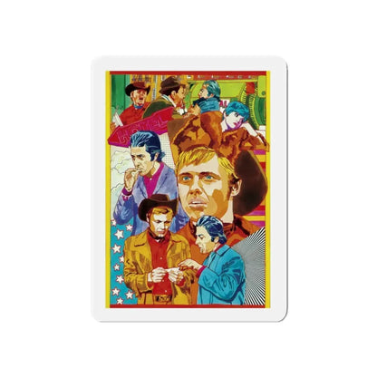 Midnight Cowboy (Best Picture 1970) (Magazine Illustration) Refrigerator Magnet - The Sticker Space