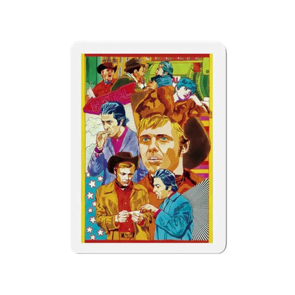 Midnight Cowboy (Best Picture 1970) (Magazine Illustration) Refrigerator Magnet - The Sticker Space