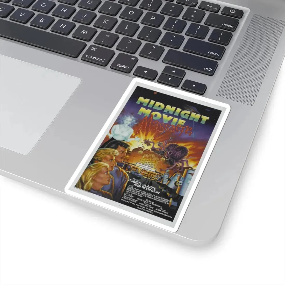 Midnight Movie Massacre 1988 Movie Poster - STICKER Vinyl Kiss-Cut Decal - The Sticker Space