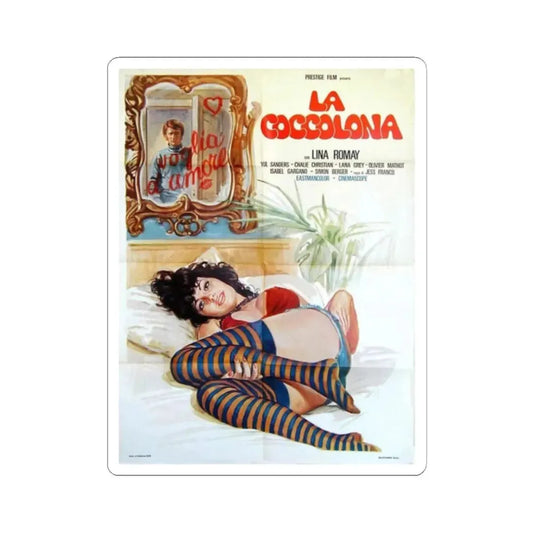 MIDNIGHT PARTY 1976 Movie Poster - STICKER Vinyl Kiss-Cut Decal 2 Inch White - The Sticker Space