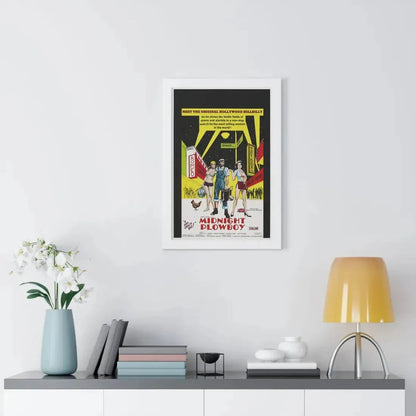 MIDNIGHT PLOWBOY 1971 - Framed Movie Poster - The Sticker Space