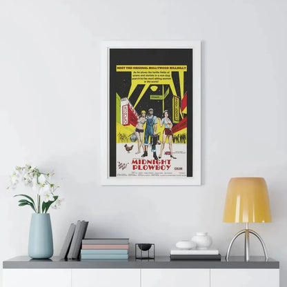 MIDNIGHT PLOWBOY 1971 - Framed Movie Poster - The Sticker Space