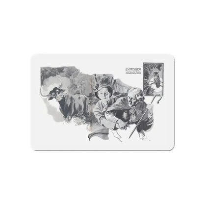 Midsummer Night, The Passing Show, August 6, 1938 (Magazine Illustration) Refrigerator Magnet - The Sticker Space