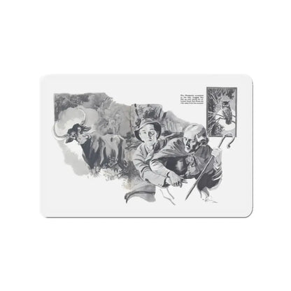 Midsummer Night, The Passing Show, August 6, 1938 (Magazine Illustration) Refrigerator Magnet - The Sticker Space