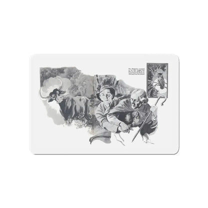 Midsummer Night, The Passing Show, August 6, 1938 (Magazine Illustration) Refrigerator Magnet - The Sticker Space