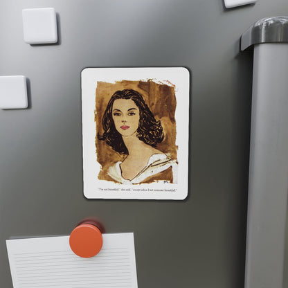 Midtown Manner (1), Cosmopolitan March 1957 (Magazine Illustration) Refrigerator Magnet-The Sticker Space