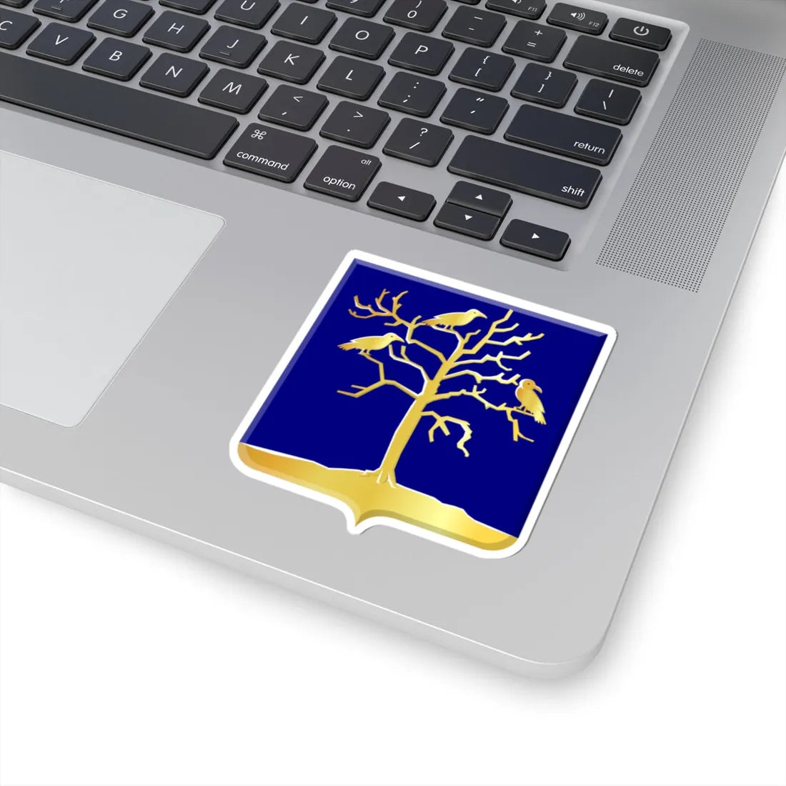 Midwoud wapen (Netherlands) (Coat of Arms) STICKER Vinyl Kiss-Cut Decal - The Sticker Space