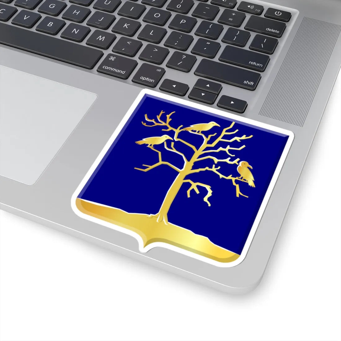 Midwoud wapen (Netherlands) (Coat of Arms) STICKER Vinyl Kiss-Cut Decal - The Sticker Space