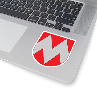 Miehikkala.vaakuna (Finland) (Coat of Arms) STICKER Vinyl Kiss-Cut Decal - The Sticker Space
