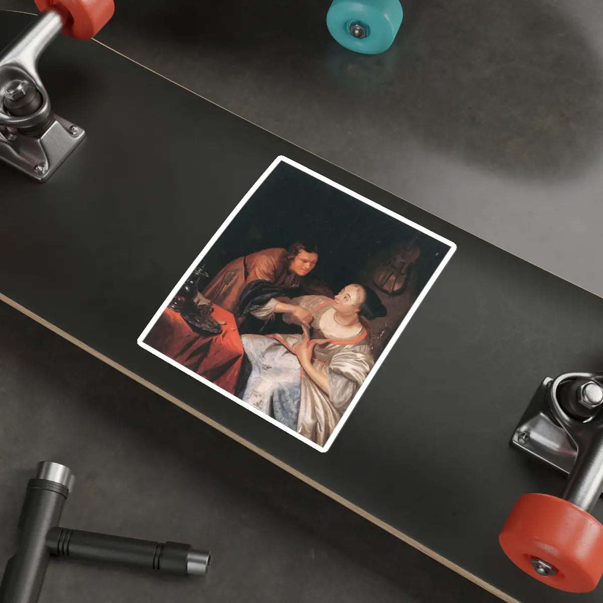 SKU:10005073029849064678 Sticker types:White Shape:Die-Cut Sizes:6" × 6"