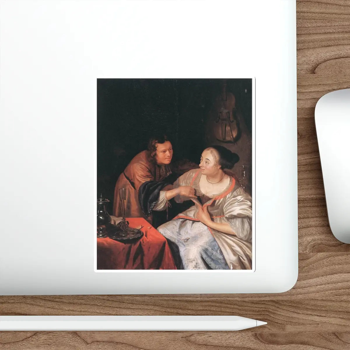 SKU:30162379734882129261 Sticker types:White Shape:Die-Cut Sizes:5" × 5"