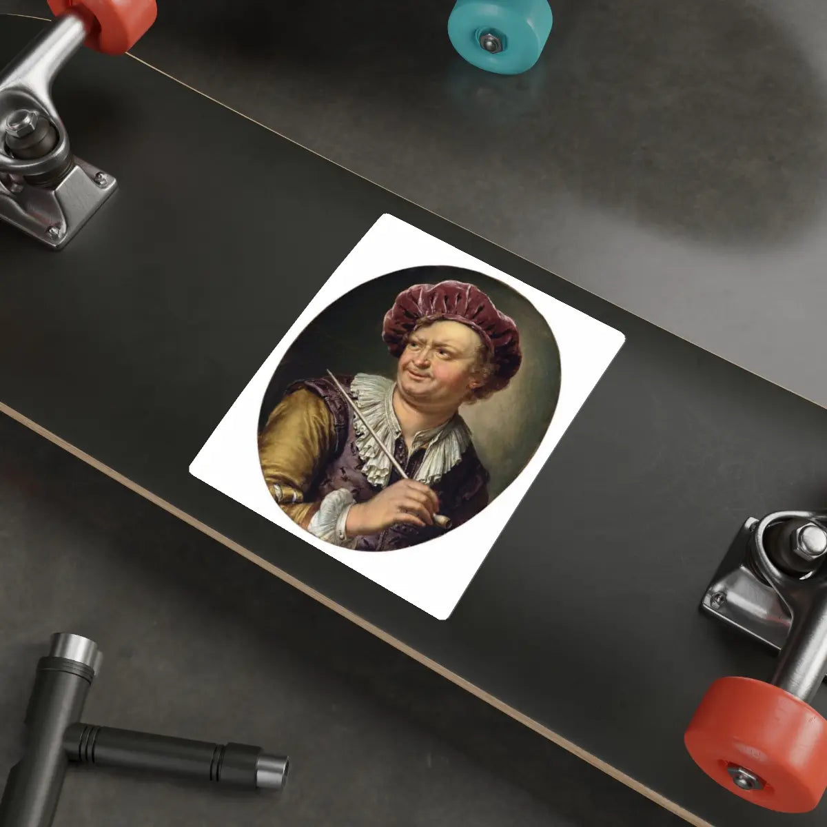 SKU:61646409998897280145 Sticker types:White Shape:Die-Cut Sizes:6" × 6"