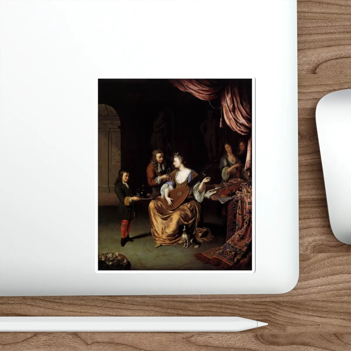 SKU:29619751510438911560 Sticker types:White Shape:Die-Cut Sizes:5" × 5"