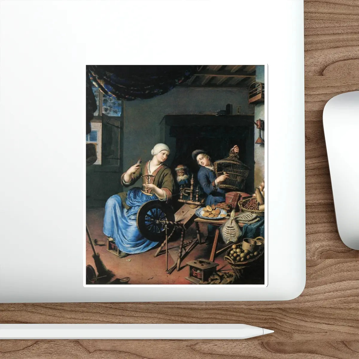 SKU:20584805174473991966 Sticker types:White Shape:Die-Cut Sizes:6" × 6"