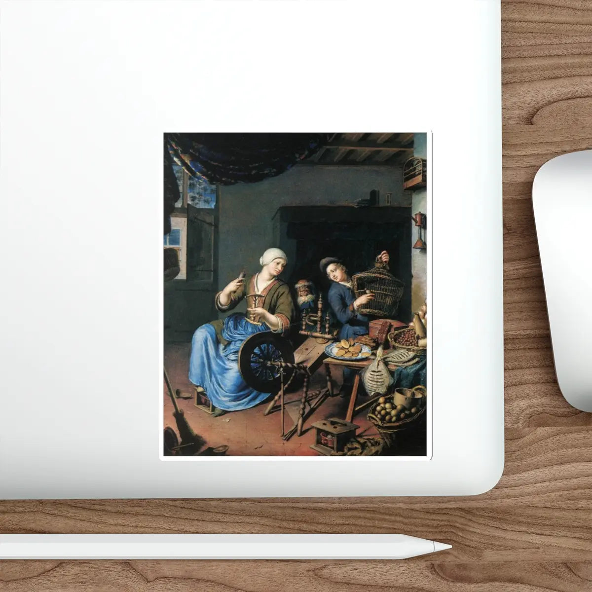 SKU:99692063259277404754 Sticker types:White Shape:Die-Cut Sizes:5" × 5"