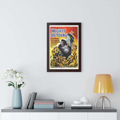 MIGHTY JOE YOUNG 1949 - Framed Movie Poster-The Sticker Space