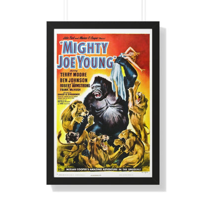 MIGHTY JOE YOUNG 1949 - Framed Movie Poster-20" x 30"-The Sticker Space