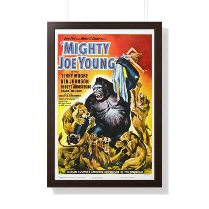 MIGHTY JOE YOUNG 1949 - Framed Movie Poster-20" x 30"-The Sticker Space