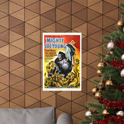 MIGHTY JOE YOUNG 1949 - Paper Movie Poster-The Sticker Space