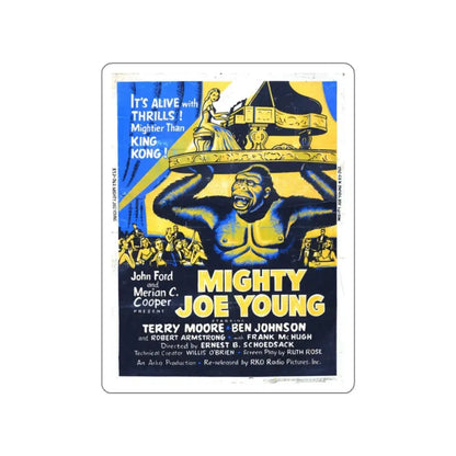 MIGHTY JOE YOUNG (2) 1949 Movie Poster STICKER Vinyl Die-Cut Decal - The Sticker Space