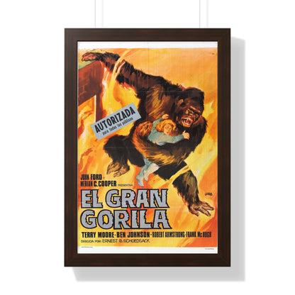 MIGHTY JOE YOUNG (3) 1949 - Framed Movie Poster-16″ x 24″-The Sticker Space