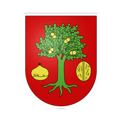 Miglieglia-coat of arms (Switzerland) (Coat of Arms) STICKER Vinyl Kiss-Cut Decal 2 Inch White - The Sticker Space