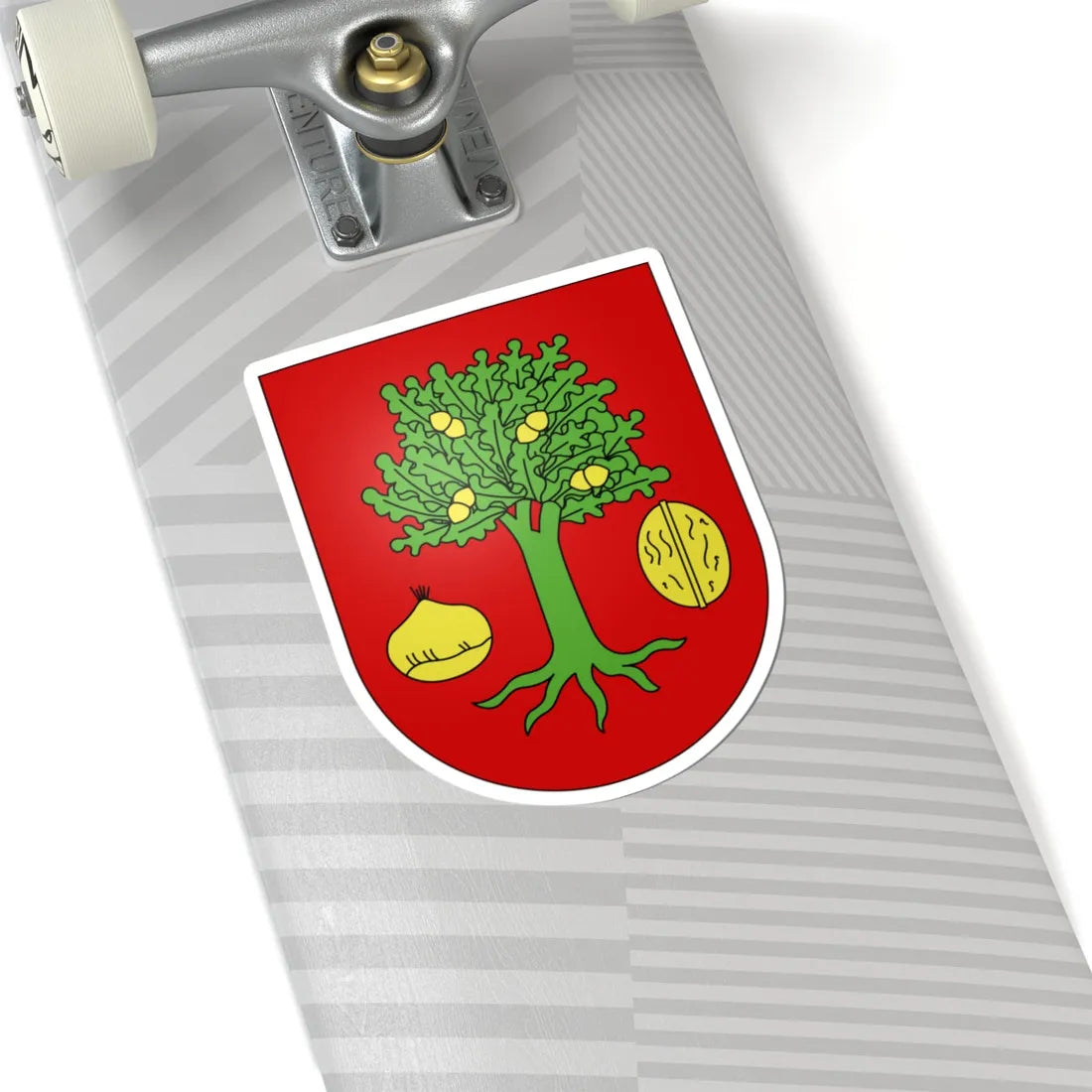 Miglieglia-coat of arms (Switzerland) (Coat of Arms) STICKER Vinyl Kiss-Cut Decal - The Sticker Space