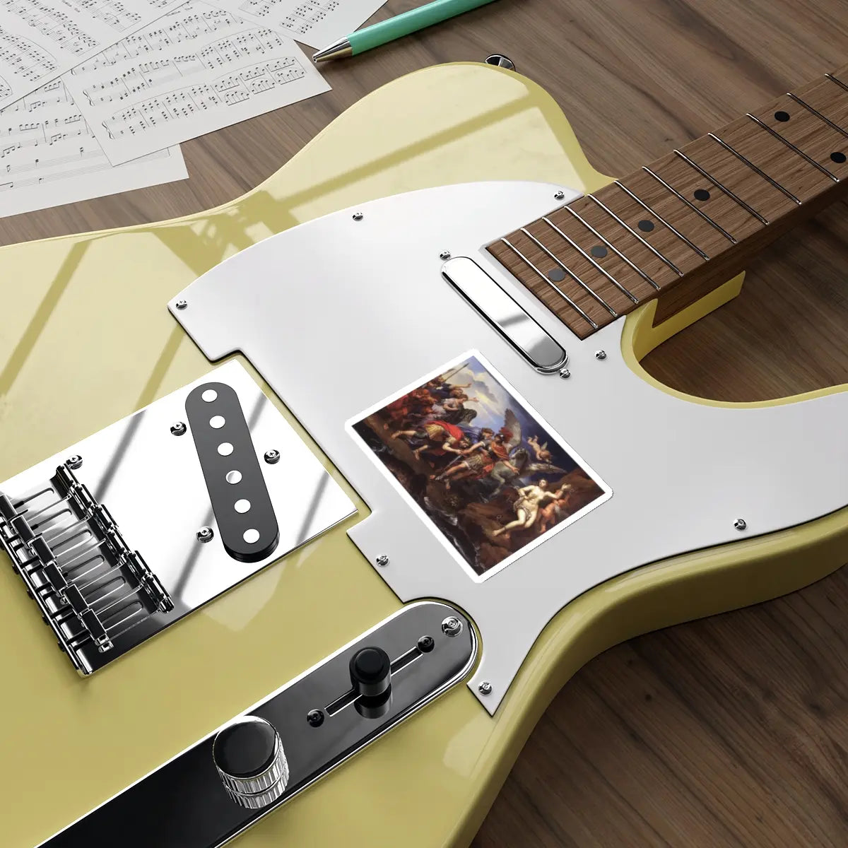 SKU:71764352278412215649 Sticker types:White Shape:Die-Cut Sizes:4" × 4"